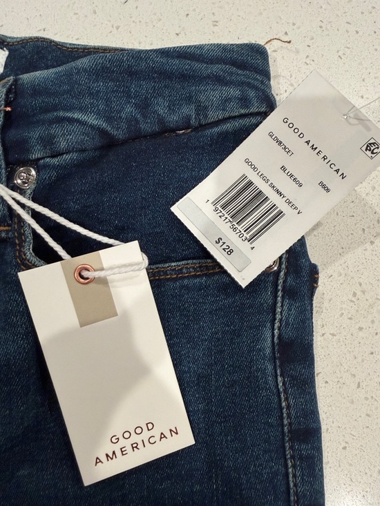Good American Blue Denim Jeans - Picture 2 of 4